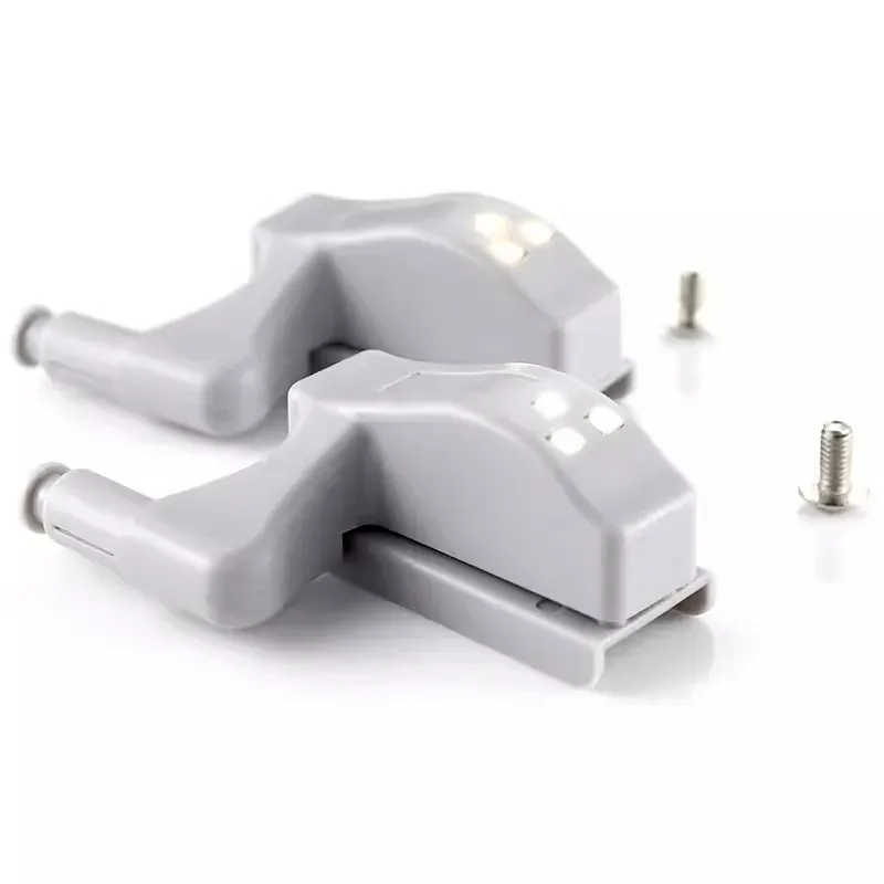 10Pcs Universal Inner Hinge LED Cabinet Lamp 0.3W Home Wardrobe Cupboard Door 3 LEDs Night Light Auto ON-OFF Switch Lighting