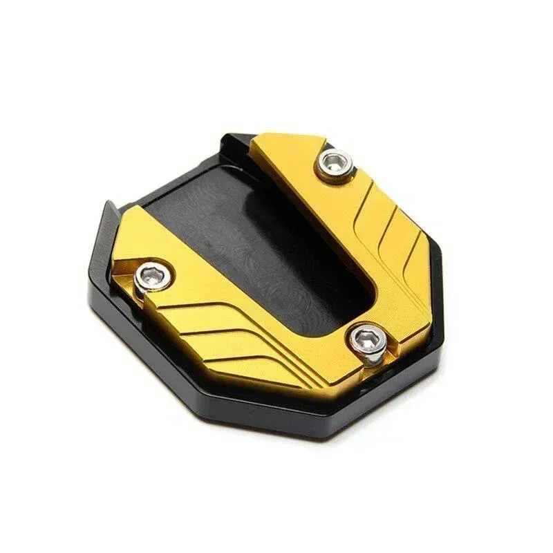 Two-piece sets Motorcycle Bike Parking Kickstand Extender Foot Side Stand Pad Support Plate Motorbike Accessories