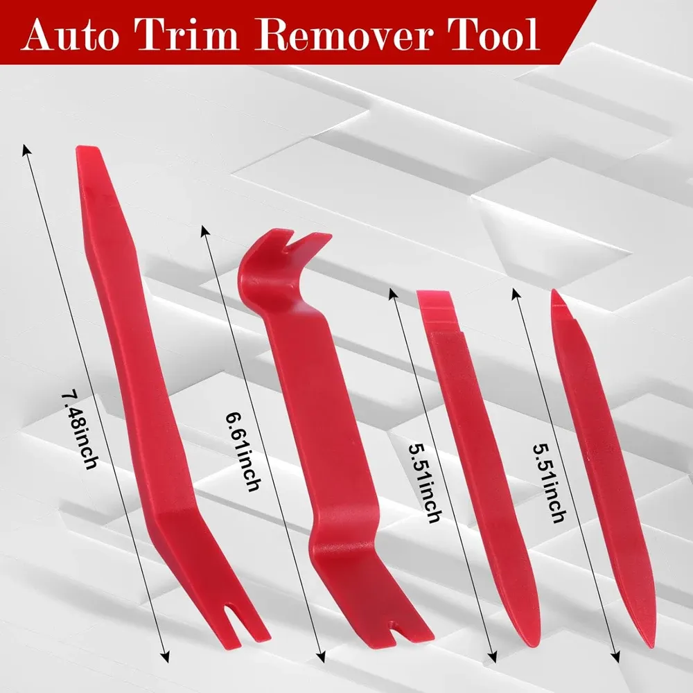 7Pcs Auto Trim Removal Tool Kit Plastic Trim Removal Pry Tool Panel Clip Removal Pliers Trim Removal Tools for Car Body Door