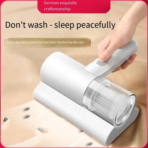 Handheld mite removal device, smart rechargeable model for home use