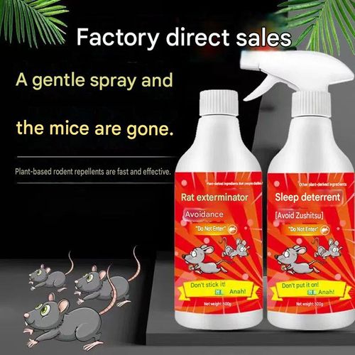 Bottled Herbal Essential Oil Rat Repellent (50% OFF)500g