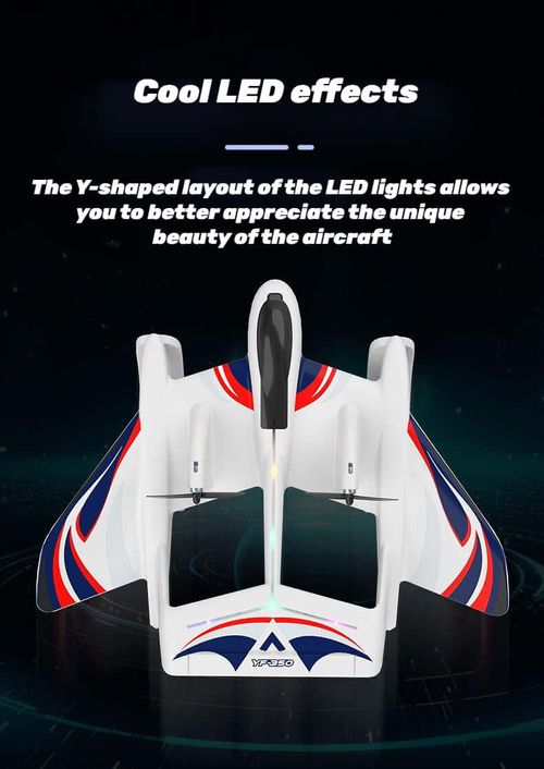 Sea, Land, Air Glider with Gyro & LED