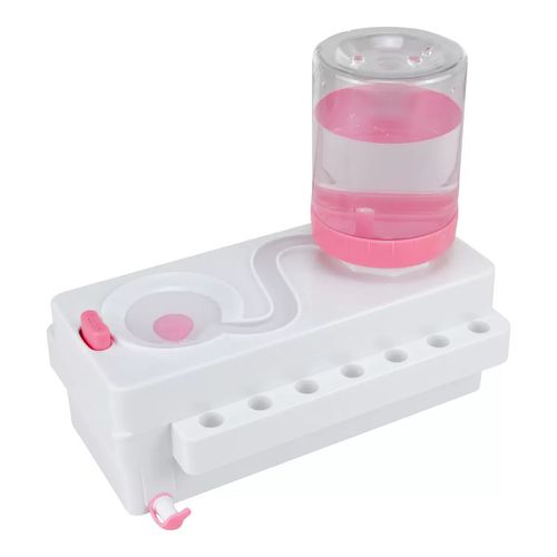 Paintbrush and Gouache Washer With Silicone Painting Mat