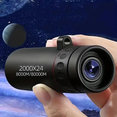 High-definition telescope can see the moon