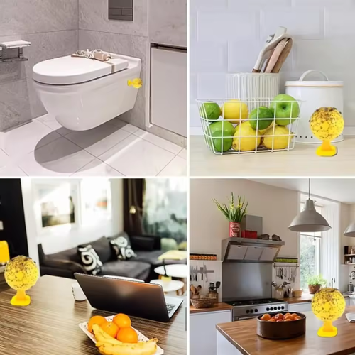 10 pcs Mosquito and Fruit Trampa Recogedort Yellow Sticky Flexible Board Para Cítricos Moscas De Frutas Hoverfly Gnat