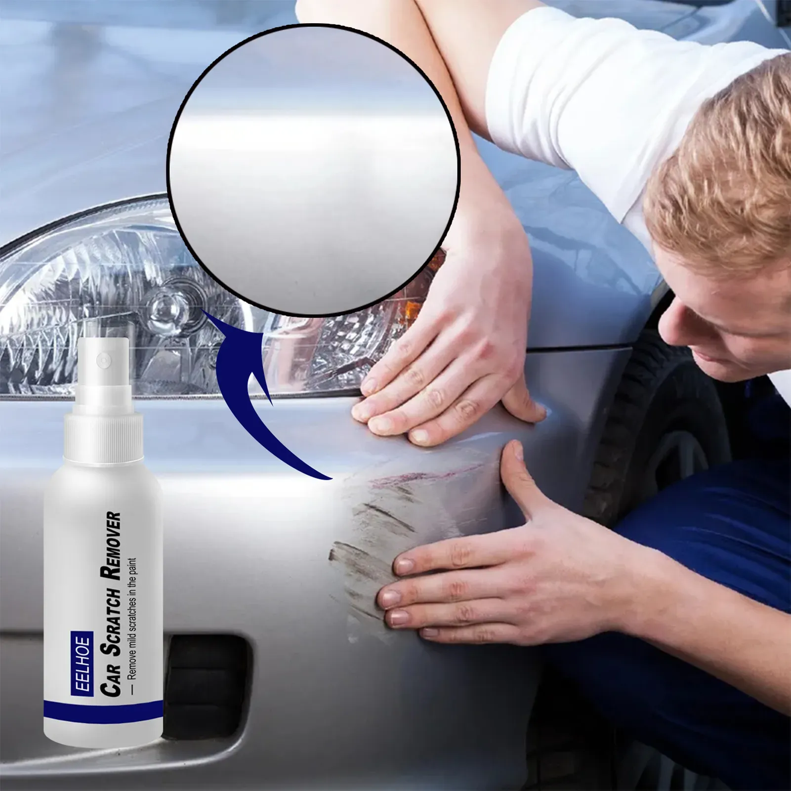 2 piece Car Scratch Repair Nano Spray 200ml