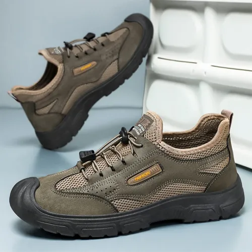 2026 new men's breathable sports shoes, comfortable, dirt resistant, non slip shoes