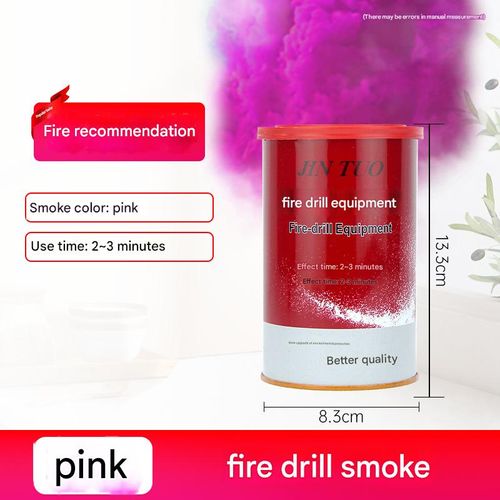 White, orange, black, red, yellow, red, stage fire drill, smoke tank drill, outdoor drill