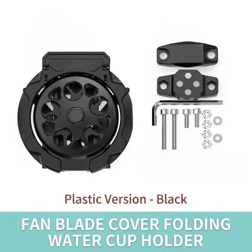 2pcs Motorcycle Folding Water Bottle Holder Universal Adjustable Drink Rack for Electric Vehicle Scooter Outdoor Riding Travel