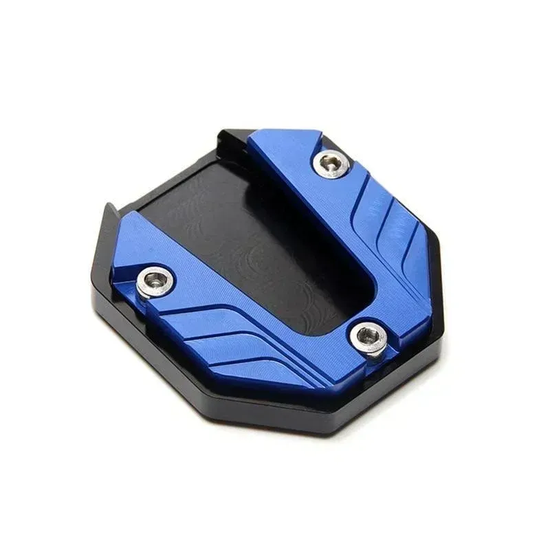 Two-piece sets Motorcycle Bike Parking Kickstand Extender Foot Side Stand Pad Support Plate Motorbike Accessories