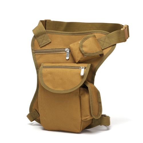 Thigh hip outdoor multi-function tool bag thigh bicycle waist bag canvas motorcycle drop leg bag