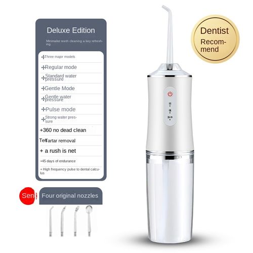 Smart electric water flosser