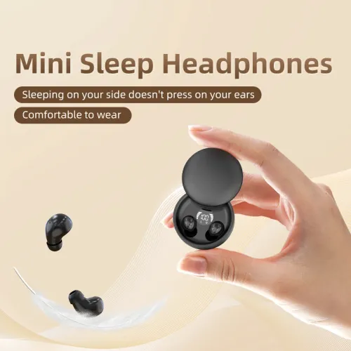 mini wireless bluetooth headset small earbuds sleep work sports invisible headphones HD HIFI bass sound quality earphones