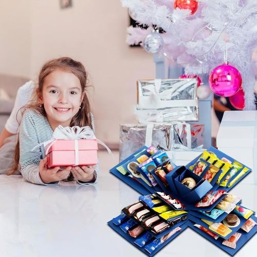 DIY Surprise Explosion Gift Box Kit  (Snacks not included, only the box)