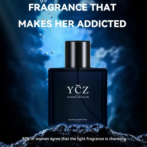 50ML Brand Perfume Cologne Man Perfume Spray Long Lasting Woody Ocean Fruity Light Fragrance Seductive Romance Gift ﻿