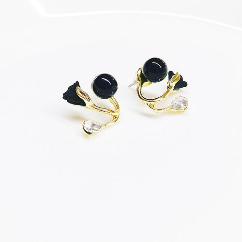 Tulip Flower Stud Earrings - A Perfect Pair