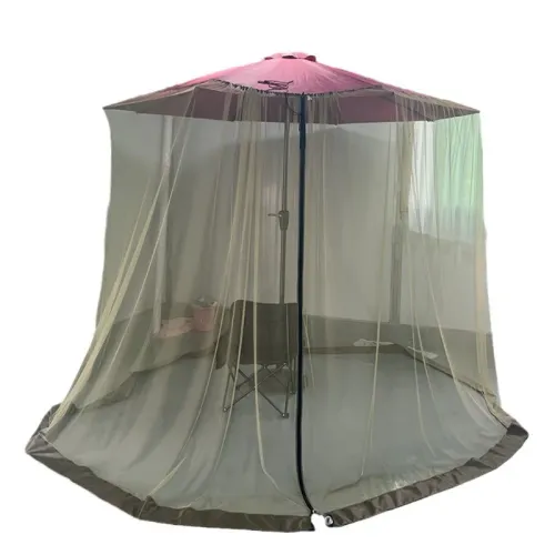 Roman Umbrella Seine Water Pipe Mosquito Net Outdoor Parasol Mosquito Net