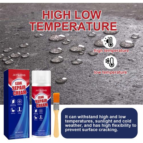 ✨ Instant leak repair spray - Seals cracks and gaps in 5 minutes, waterproof and flexible for pipes and roofs.