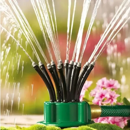 Hot-Selling 360-Degree Garden Automatic Multi-Head Sprinkler Watering Nozzle