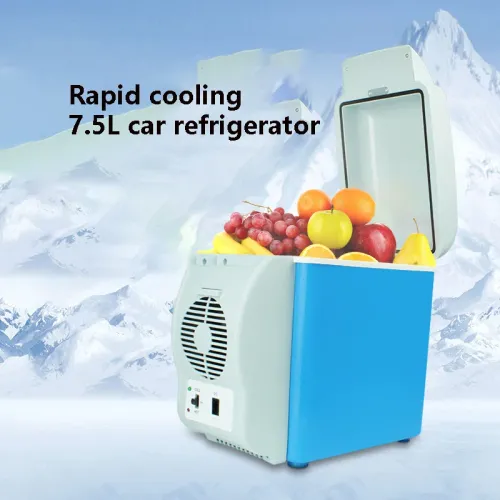 7.5L car small refrigerator dual-purpose box for both cooling and heating