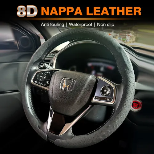 Car Steering Wheel Anti-slip Wheel Cover Carbon Fibre