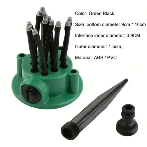 Hot-Selling 360-Degree Garden Automatic Multi-Head Sprinkler Watering Nozzle