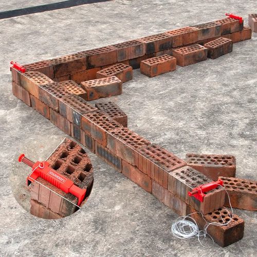 2 pcs Brick Line Clips – Adjustable, durable & easy setup