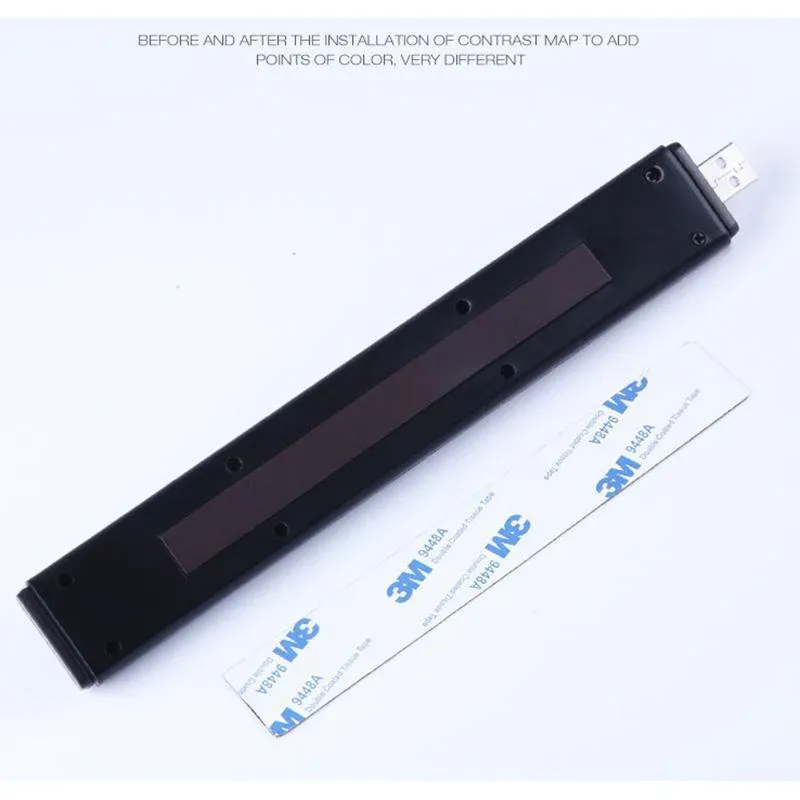 Wireless charging LED ambient lighting