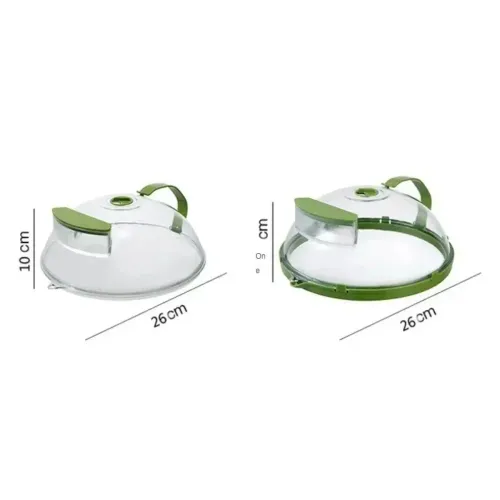 Microwave Splash Heating Cover High Temperature Resistant Water Injection and Splash-Proof Kitchen Utensils Kitchen Organizers