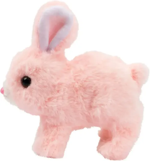 Electric Rabbit Doll Plush Simulation Cute Interactive Toy Walking Companion Birthday Gift Creative Interesting Toys