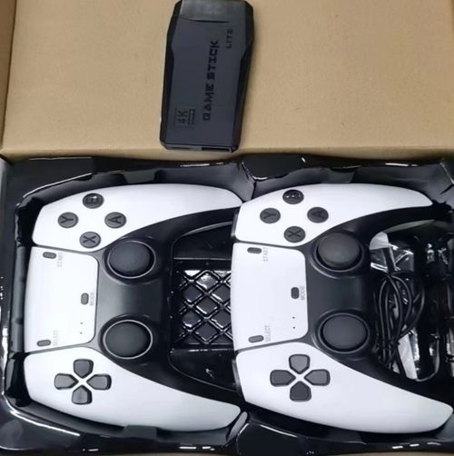 M15 dual-grip game console with built-in 20,000 games, 64GB memory card, home and family interactive HDMI high-definition 4K remote control sensor TV game