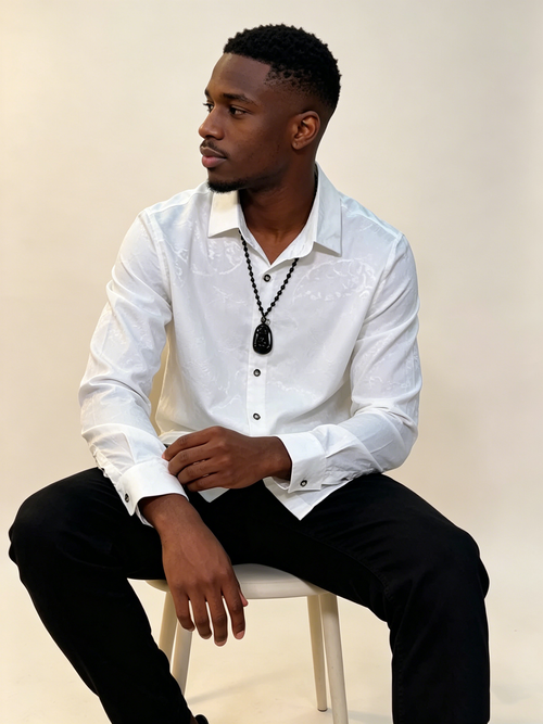 Advanced men's short sleeved shirt