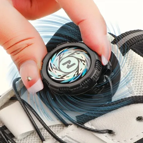 4pcs Metal Wire Swivel Automatic Buckle Rope Sneaker ShoeLaces for Kids Adult No Tie Shoe Laces Quick Lock Shoestrings Sneakers