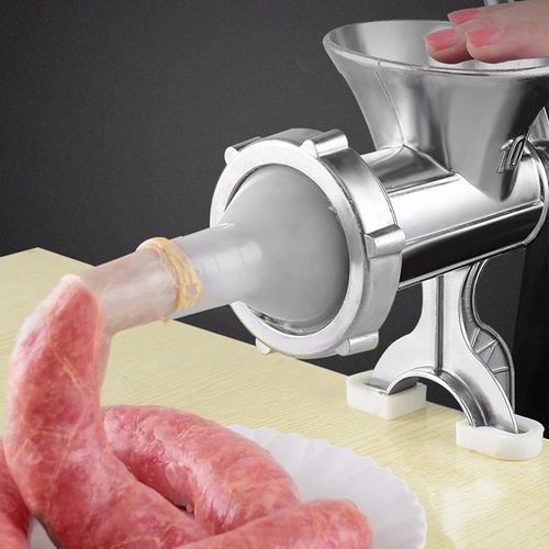 Limited Time Half Price-Home Hand Crank Meat Grinder and Sausage Stuffer