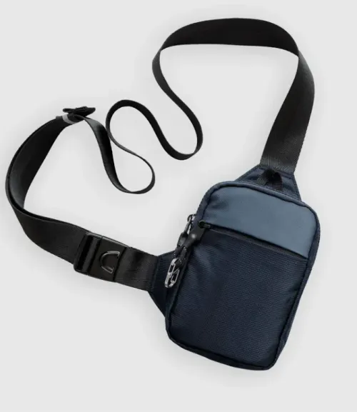 Mini Chest Bag  Casual Sling Shoulder Crossbody Pack Nylon Waterproof for Outdoor Running Cycling Travel Phone Bags