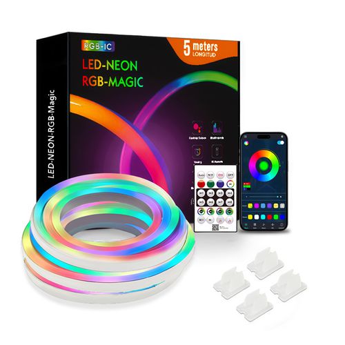 Smart Controllable RGB Neon Chasing Lights
