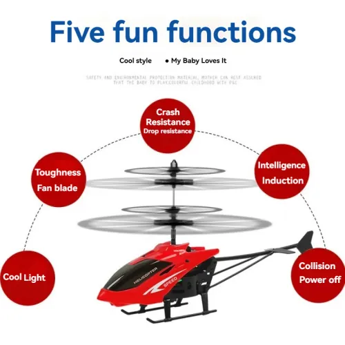 Unleash the Pilot: High-Tech Hand Induction Flying Aircraft with Dual Mode Control