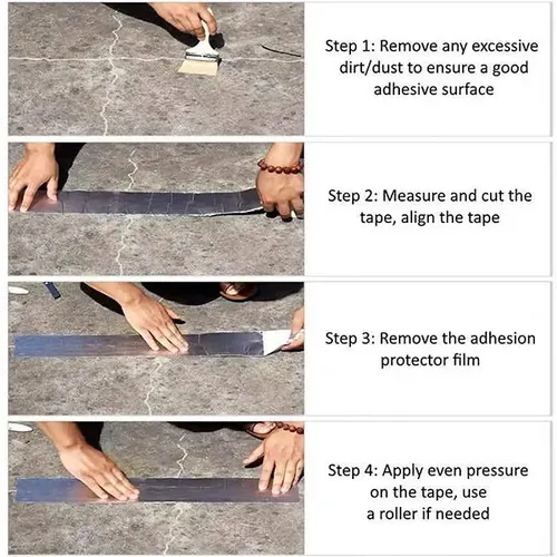 Super Waterproof Butyl Rubber Tape 10cm*5m