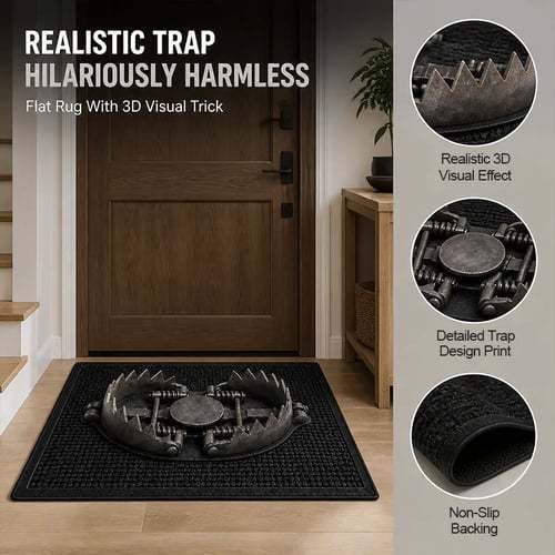 Trap Illusion Doormat