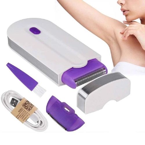 Blue light induction women's electric hair removal machine