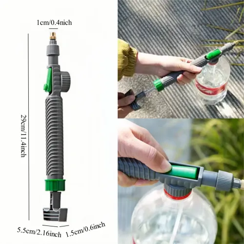 High Pressure Air Pump Manual Sprayer Adjustable Drink Bottle Spray Head Nozzle Garden Agriculture Watering Tool Sprayer