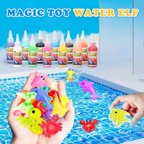 Magic Water Elf DIY Set,Handmade Little Artist Graffiti Toy,Magic Hydrogel,Children's Creative Handmade Birthday Christmas Gifts