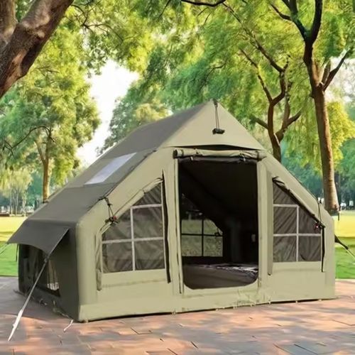 Latest Hot Selling Green Air Tent House Outdoor Camping Automatic Tent for 4 People