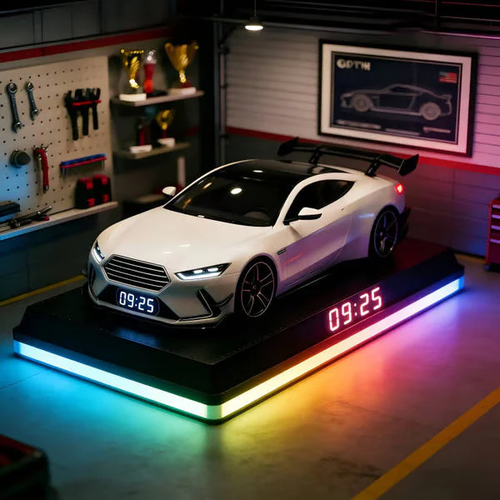 🔥Hypercar Alarm Clock – 🏎️Realistic Engine and Light Effects