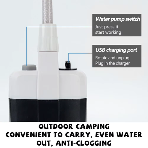 🔥Camping Essentials - While Stocks Last💦Portable Shower for Camping with Water Pump🚀