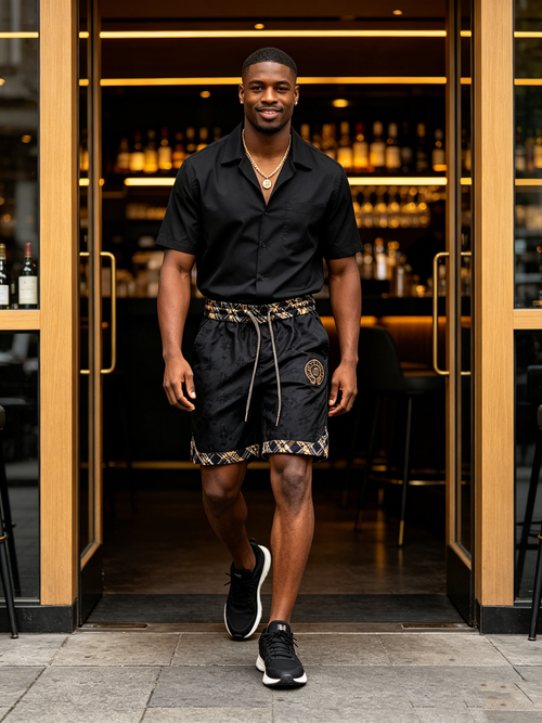Advanced men's short sleeved shirt