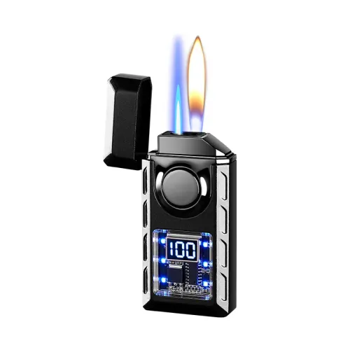 Black technology induction lighter trend, voice controlled lighter, cigarette lighter, fast charging lighter