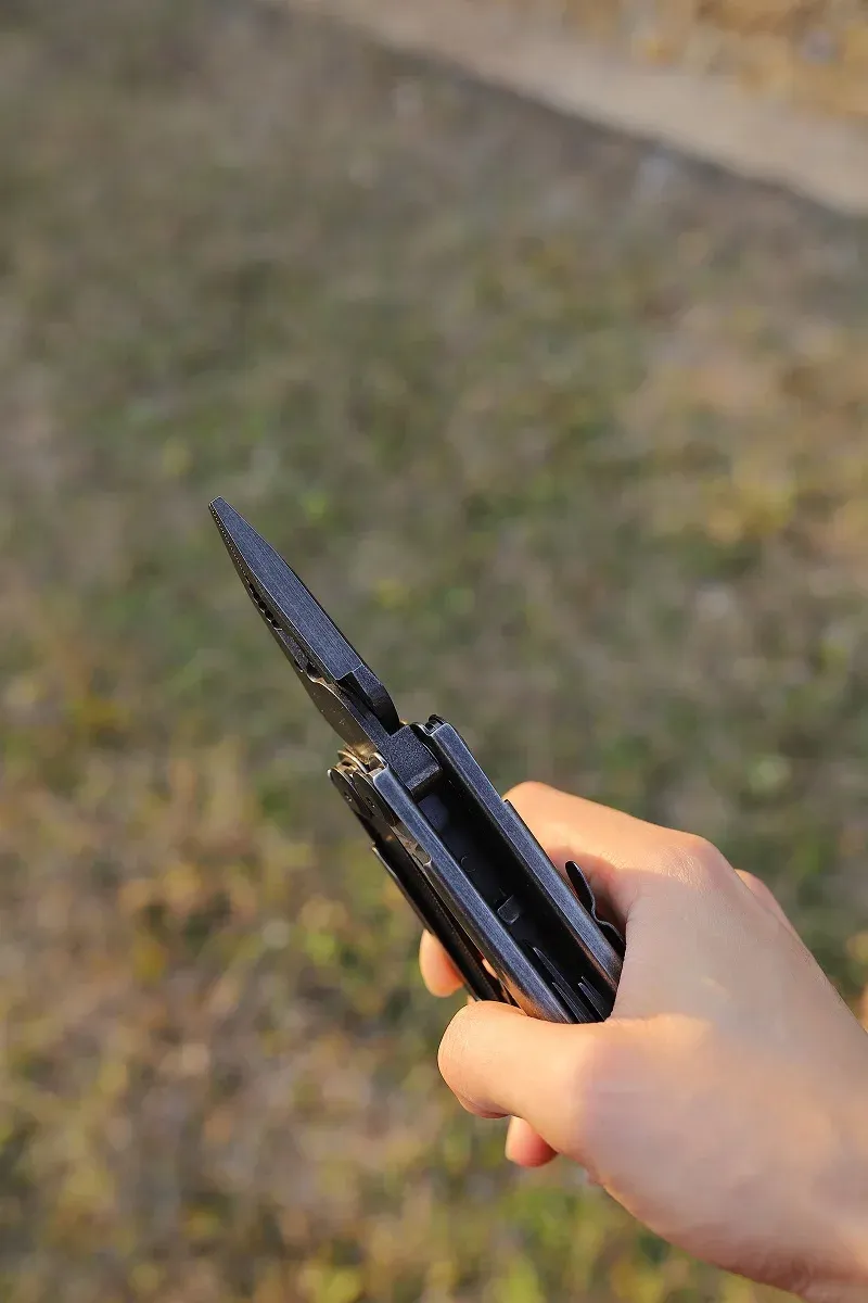 Daicamping DL13 Damascus Steel Knives Scissors Multi-Tools Pliers EDC Multitools Multifunctional Folding Knife