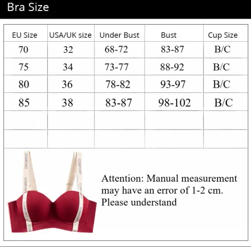 Women's seamless bra underwear