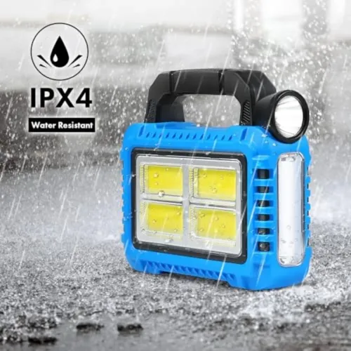 Solar Lantern LED Flashlight for Power Outages Portable Camping Essentials Lights Rechargeable Battery Powered Tent Lights for